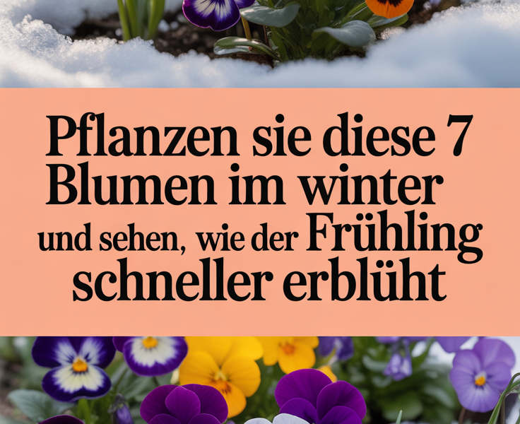 Pflanzen Sie diese 7 Blumen im Winter und sehen Sie, wie der Frühling schneller erblüht