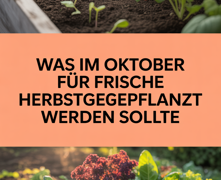 Was im Oktober für frische Herbstgemüse gepflanzt werden sollte