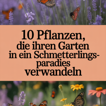 10 Pflanzen, die Ihren Garten in ein Schmetterlingsparadies verwandeln