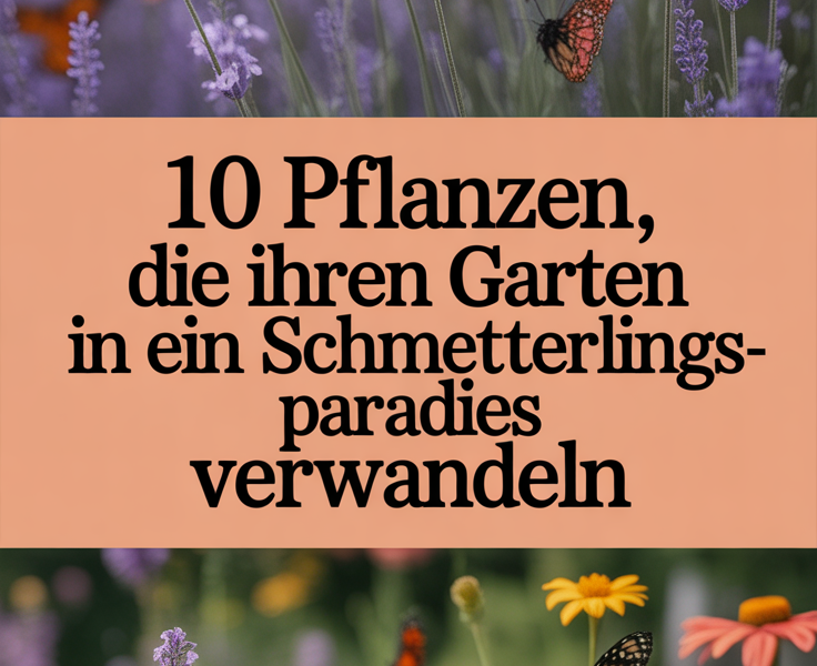 10 Pflanzen, die Ihren Garten in ein Schmetterlingsparadies verwandeln