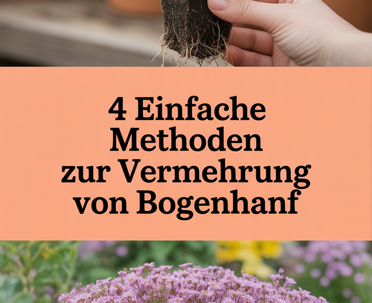 4 Einfache Methoden zur Vermehrung von Bogenhanf