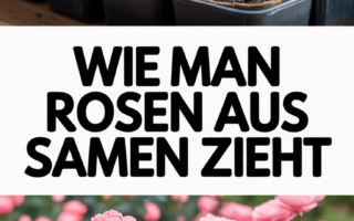 Wie man Rosen aus Samen zieht