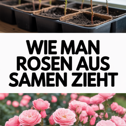 Wie man Rosen aus Samen zieht