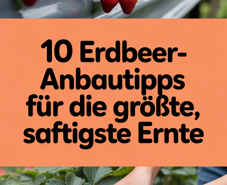 10 Erdbeer-Anbautipps für die größte, saftigste Ernte