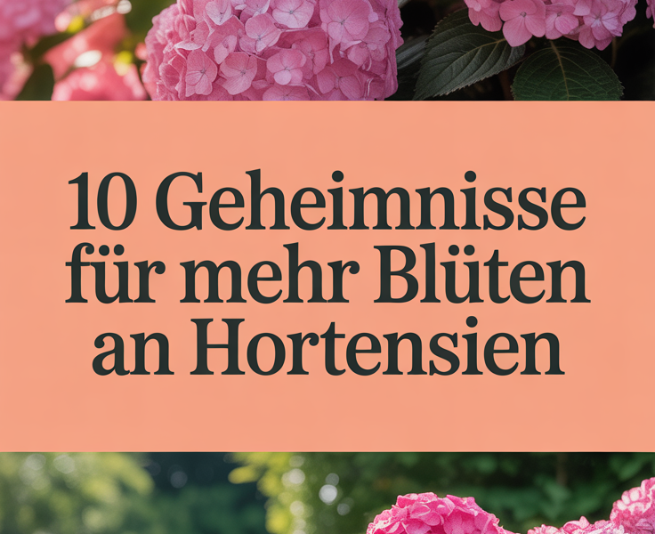 10 Geheimnisse für mehr Blüten an Hortensien