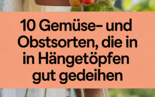 10 Gemüse- und Obstsorten, die in Hängetöpfen gut gedeihen