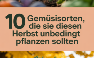 10 Gemüsesorten, die Sie diesen Herbst unbedingt pflanzen sollten