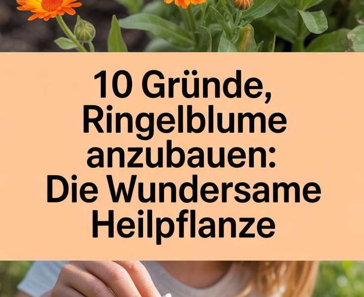 10 Gründe, Ringelblume anzubauen: Die wundersame Heilpflanze