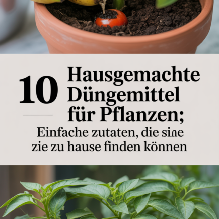 10 Hausgemachte Düngemittel für Pflanzen: Einfache Zutaten, die Sie zu Hause finden können
