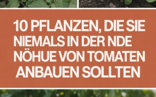 10 Pflanzen, die Sie niemals in der Nähe von Tomaten anbauen sollten