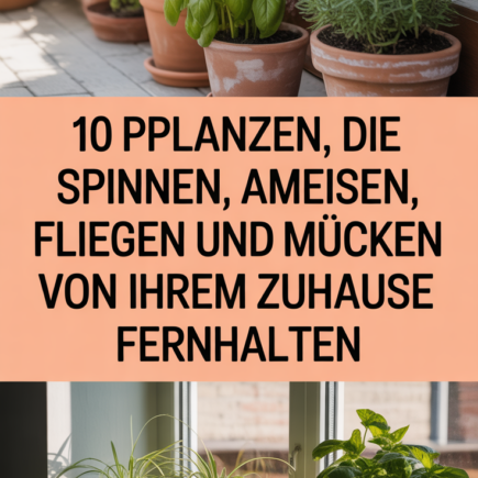 10 Pflanzen, die Spinnen, Ameisen, Fliegen und Mücken von Ihrem Zuhause fernhalten
