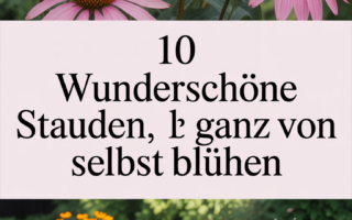 10 Wunderschöne Stauden, die ganz von selbst blühen