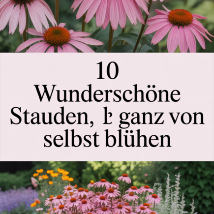 10 Wunderschöne Stauden, die ganz von selbst blühen