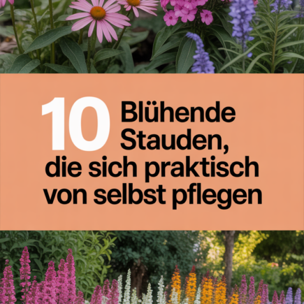 10 blühende Stauden, die sich praktisch von selbst pflegen