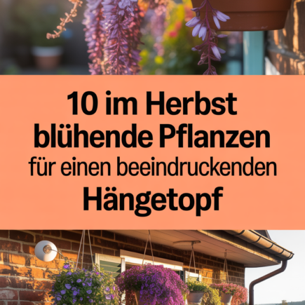 10 im Herbst blühende Pflanzen für einen beeindruckenden Hängetopf