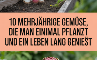 10 mehrjährige Gemüse, die man einmal pflanzt und ein Leben lang genießt