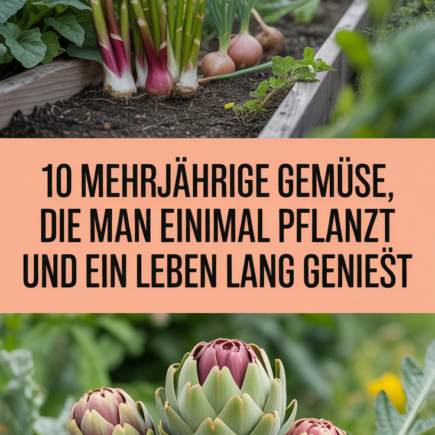 10 mehrjährige Gemüse, die man einmal pflanzt und ein Leben lang genießt
