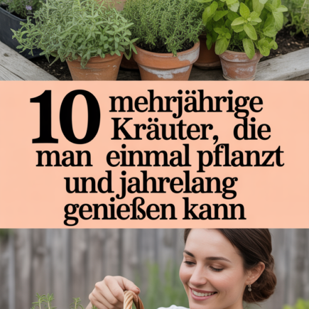10 mehrjährige Kräuter, die man einmal pflanzt und jahrelang genießen kann