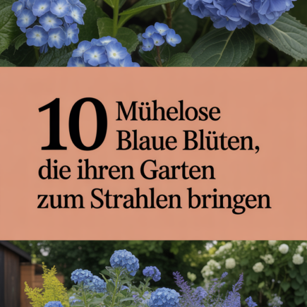 10 mühelose blaue Blüten, die Ihren Garten zum Strahlen bringen