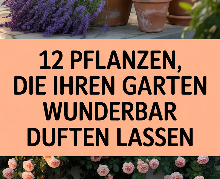 12 Pflanzen, die Ihren Garten wunderbar duften lassen