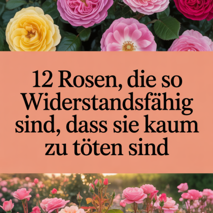 12 Rosen, die so widerstandsfähig sind, dass sie kaum zu töten sind