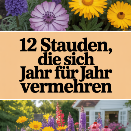 12 Stauden, die sich Jahr für Jahr vermehren
