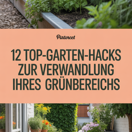 12 Top-Garten-Hacks zur Verwandlung Ihres Grünbereichs