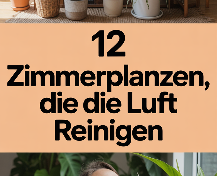 12 Zimmerpflanzen, die die Luft reinigen