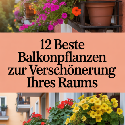 12 beste Balkonpflanzen zur Verschönerung Ihres Raums