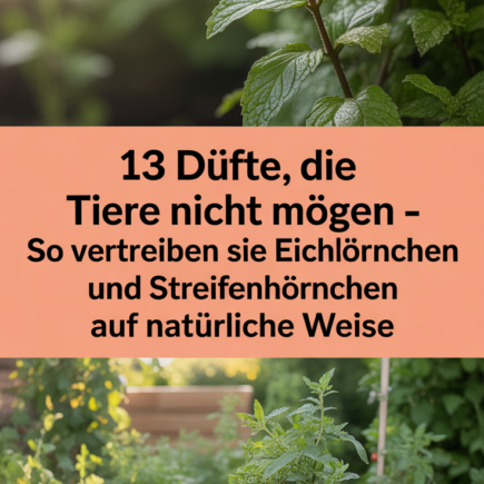 13 Düfte, die Tiere nicht mögen – So vertreiben Sie Eichhörnchen und Streifenhörnchen auf natürliche Weise