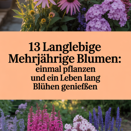 13 langlebige mehrjährige Blumen: Einmal pflanzen und ein Leben lang blühen genießen