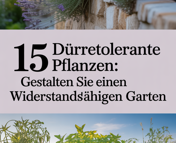 15 dürretolerante Pflanzen: Gestalten Sie einen widerstandsfähigen Garten