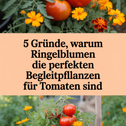 5 Gründe, warum Ringelblumen die perfekten Begleitpflanzen für Tomaten sind