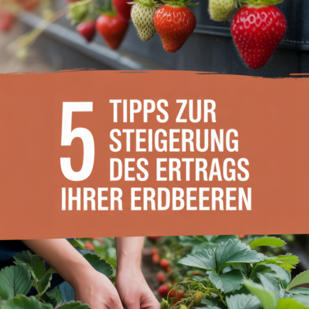 5 Tipps zur Steigerung des Ertrags Ihrer Erdbeeren