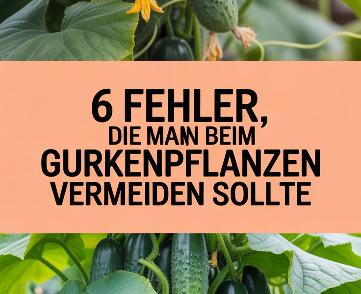 6 Fehler, die man beim Gurkenpflanzen vermeiden sollte