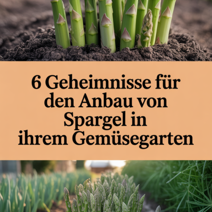 6 Geheimnisse für den Anbau von Spargel in Ihrem Gemüsegarten