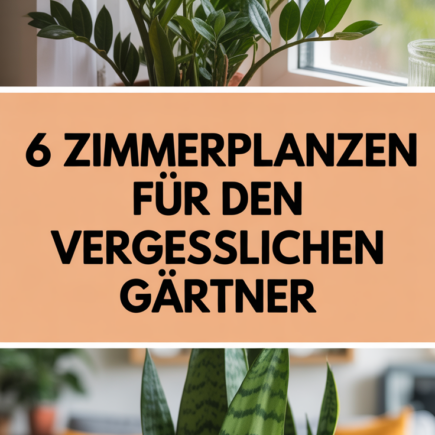 6 Zimmerpflanzen für den vergesslichen Gärtner