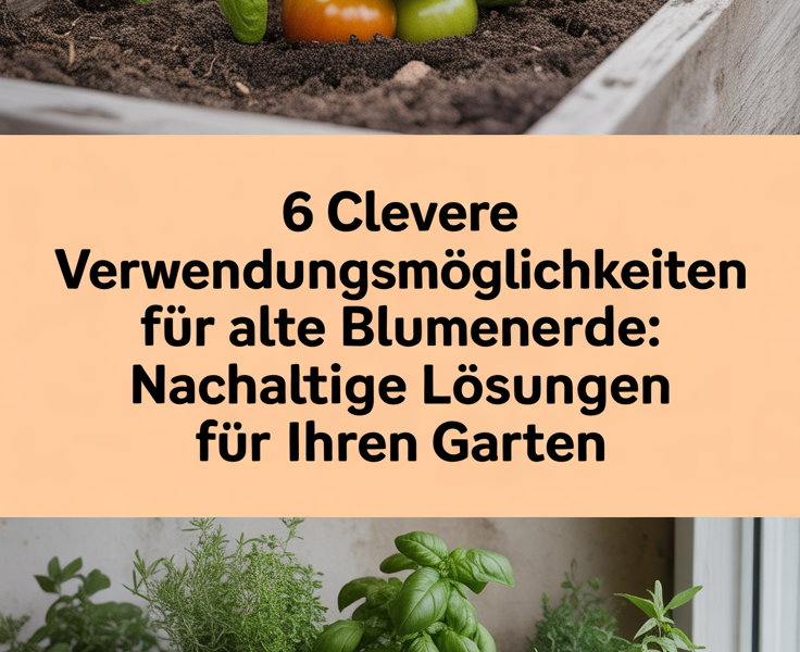 6 clevere Verwendungsmöglichkeiten für alte Blumenerde: Nachhaltige Lösungen für Ihren Garten