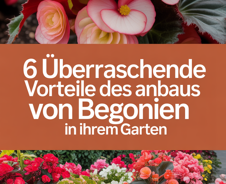 6 überraschende Vorteile des Anbaus von Begonien in Ihrem Garten