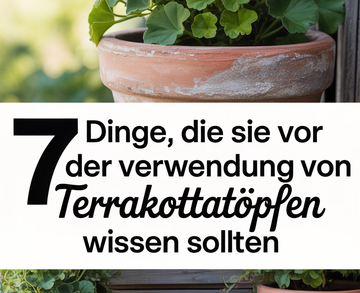 7 Dinge, die Sie vor der Verwendung von Terrakottatöpfen wissen sollten