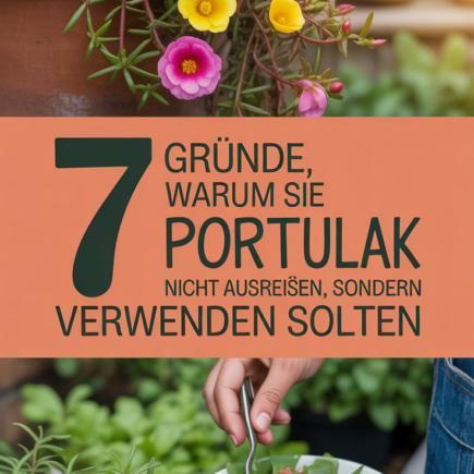7 Gründe, warum Sie Portulak nicht ausreißen, sondern verwenden sollten