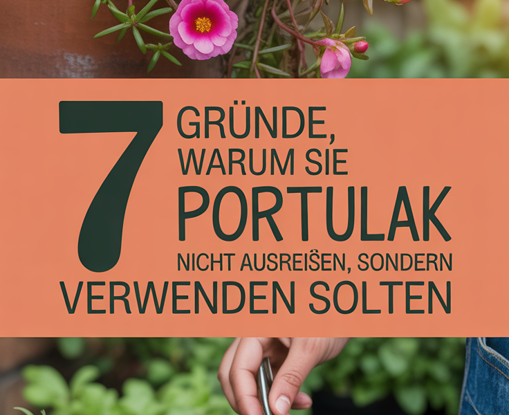 7 Gründe, warum Sie Portulak nicht ausreißen, sondern verwenden sollten