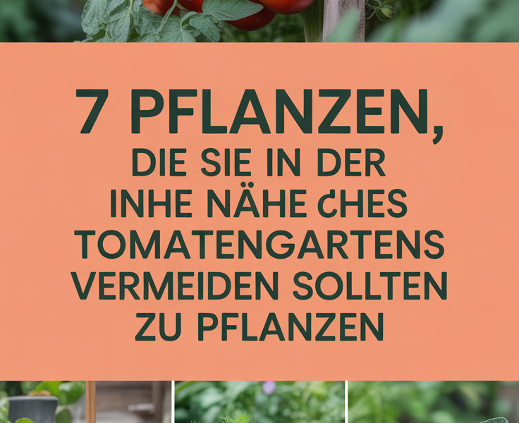 7 Pflanzen, die Sie in der Nähe Ihres Tomatengartens vermeiden sollten zu pflanzen