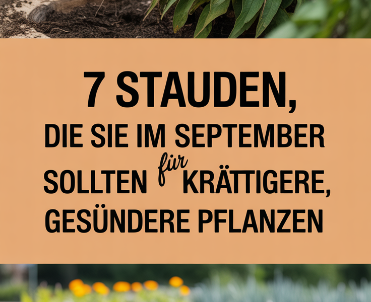 7 Stauden, die Sie im September teilen sollten für kräftigere, gesündere Pflanzen