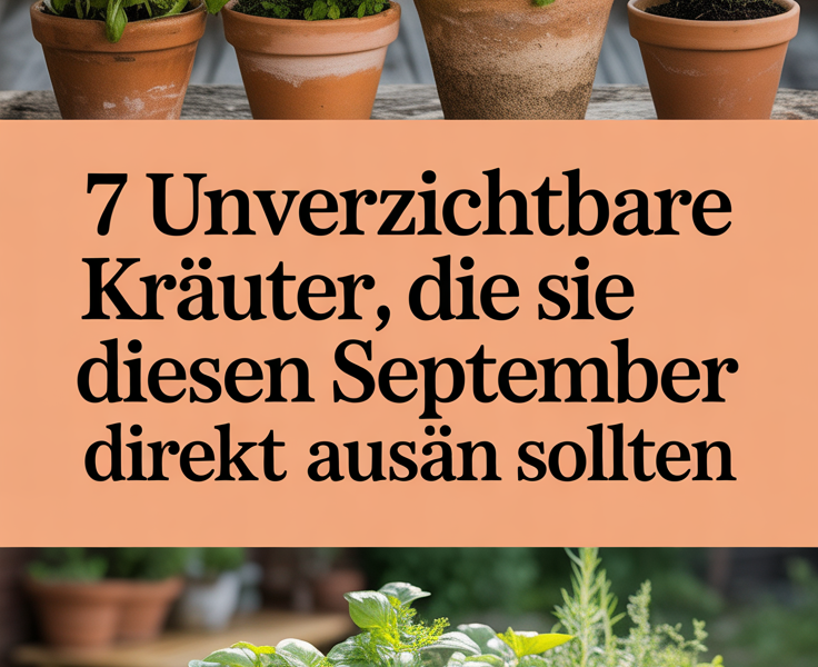 7 Unverzichtbare Kräuter, die Sie diesen September direkt aussäen sollten
