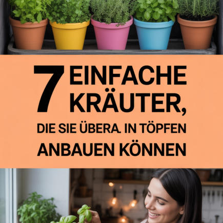 7 einfache Kräuter, die Sie überall in Töpfen anbauen können