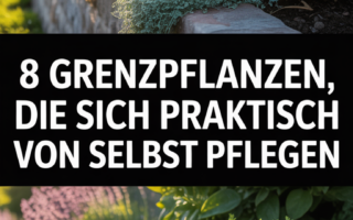 8 Grenzpflanzen, die sich praktisch von selbst pflegen