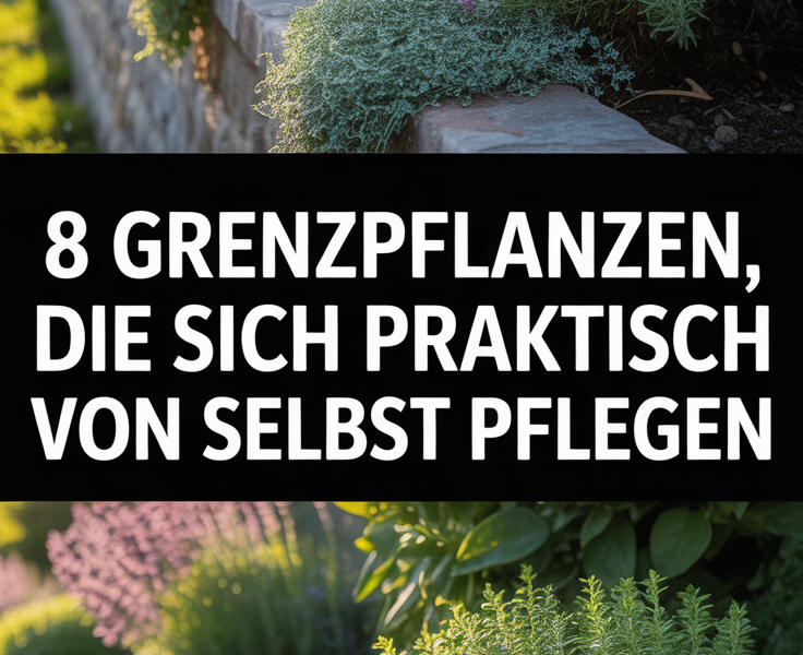 8 Grenzpflanzen, die sich praktisch von selbst pflegen