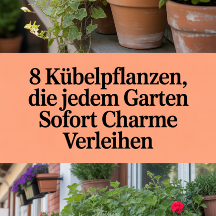8 Kübelpflanzen, die jedem Garten sofort Charme verleihen