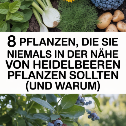 8 Pflanzen, die Sie niemals in der Nähe von Heidelbeeren pflanzen sollten (und warum)